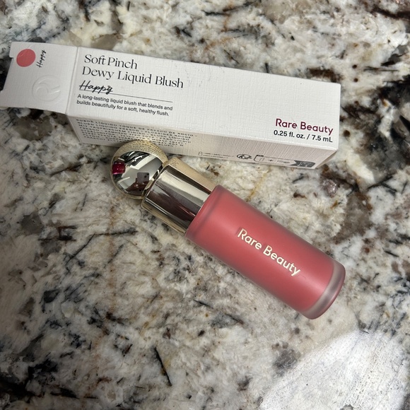 NEW Rare Beauty by Selena Gomez Soft Pinch Liquid Blush in Happy - Picture 5 of 7